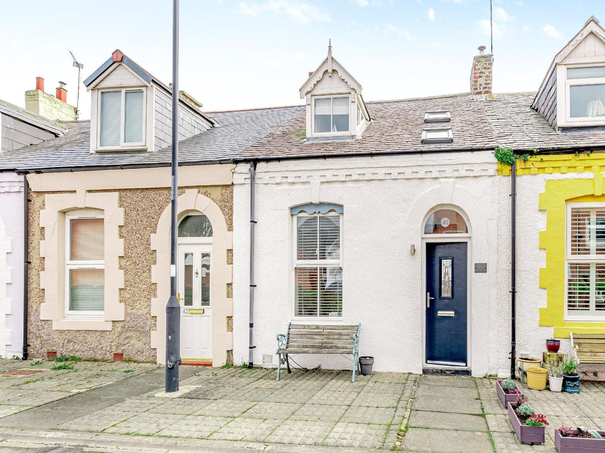Pebble Cottage Cullercoats Bagian luar foto